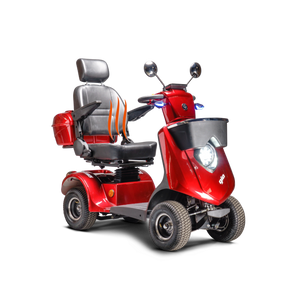 GIO Tetris PRO Mobility Scooter | Red | Accessible Operation & Magnetic Brakes | Heated Seat & Throttle ♨️